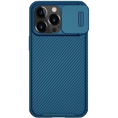 Nillkin CamShield Pro Case - хибриден удароустойчив кейс за iPhone 13 Pro (син)