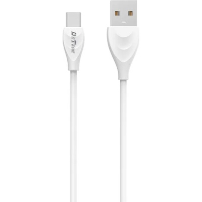 DeTech Кабел за данни DeTech DE-24C, Type-C, 1.0m, Бял - 14128