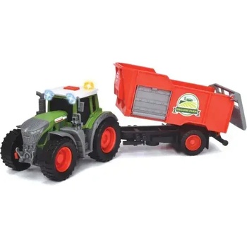 Dickie Toys Dickie - Трактор с ремарке играчка Fendt Farm Trailer (203734001)