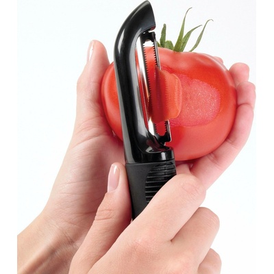 OXO GOOD GRIPS, ZOUBKOVANÁ Škrabka na zeleninu a ovoce, plastová