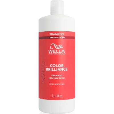Wella Professionals Invigo Color Brilliance Coarse Hair Шампоан за жени 1000 ml опция Нова опаковка