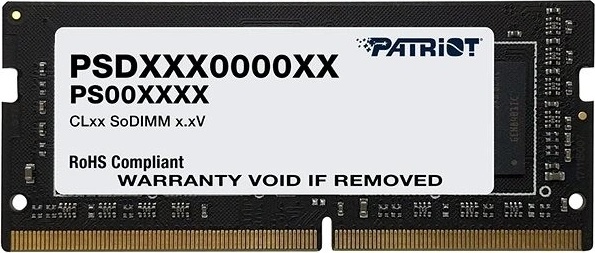 Patriot DDR4 32GB 3200MHz CL22 PSD432G32002S od 6 495 Kč - Heureka.cz