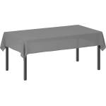 vidaXL Плат за маса Правоъгълна Светлосиво 110 x 160 cm Полиестер (42039835)