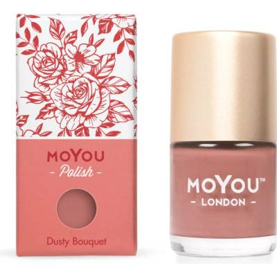 MoYou Razítkovací lak na nehty Dusty Bouquet 9 ml