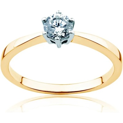 SAVICKI Годежен пръстен Triumph of Love: двуцветно злато, диамант