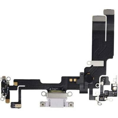 AppleKing nabíjecí a audio flex konektor pro iPhone 14 - fialový