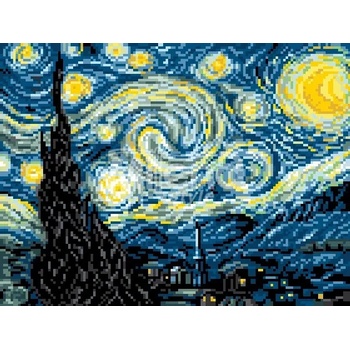 Image 1 of Milena Style Диамантен гоблен " Звездна нощ"