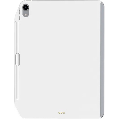 CoverBuddy Case - поликарбонатов кейс (с отделение за Apple Pencil 2) за iPad Pro 12.9 (2018) (съвместим с Apple Smart Keyboard, Smart Folio)(бял)
