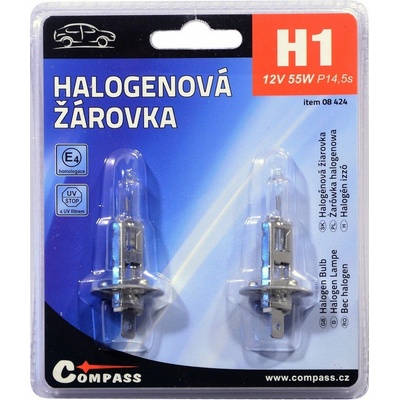 Compass H1 12V 55W P14,5s 2ks