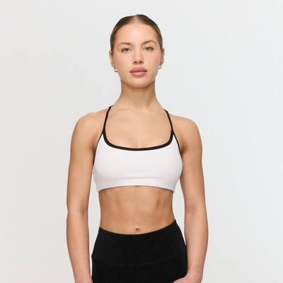 GymBeam Спортен сутиен Varsity White M