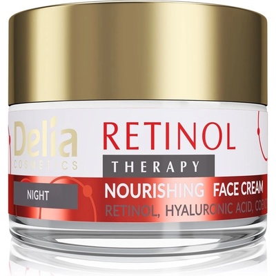 Delia Cosmetics Retinol Therapy vyživujúci nočný krém 50 ml