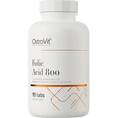 OstroVit Folic Acid, 800 mcg, 90 таблетки, OstroVit