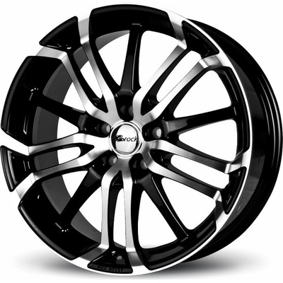 Brock B26 8x18 5x100 ET35 matt black polished