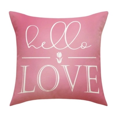 Livefy Love ružová 45 x 45 cm