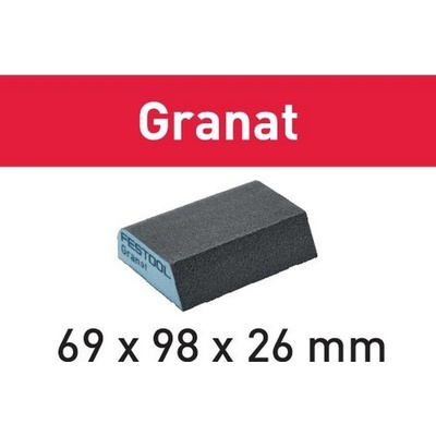 FESTOOL Brúsna špongia 69x98x26 120 CO GR-1ks Granat 201084 201084-1