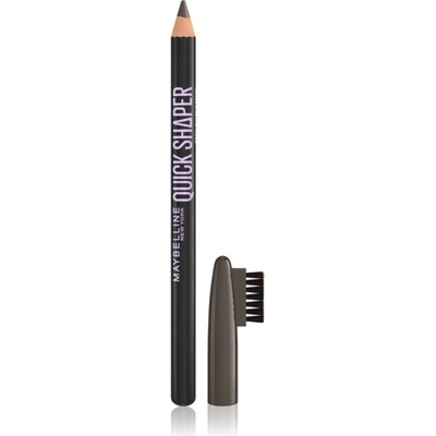 Maybelline new york Quick Shaper прецизен молив за вежди с четка цвят 05 Deep Brown