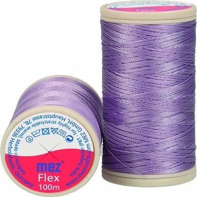 Elastická polyesterová nit 2543 Světle fialová