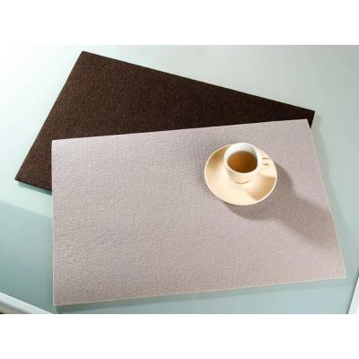 Gilde Prestieranie filcové obdĺžnik hnedé 4 ks 30x0,3 cm