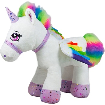 Амек Тойс Плюшена играчка Амек Тойс - Еднорог, бял, 46 cm (40837)
