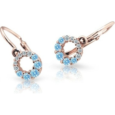 CUTIE Dětské náušnice Rose Gold B49427