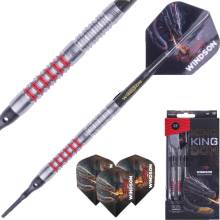Set šipek s plastovými hroty Windson KINGDOM 22 G Mix,Stříbrná