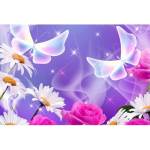DIMEX ART Флизелинов фототапет пеперуди 375 x 250 см