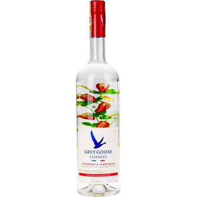 Grey Goose Strawberry Lemongrass 30% 1 l (holá lahev)