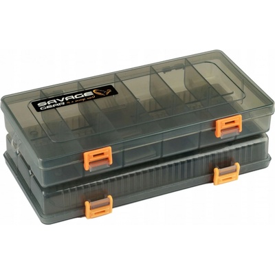 Savage Gear Krabička Flat Lurebox Smoke Kit 2ks