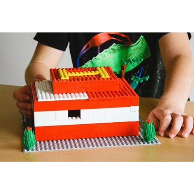 L-W Toys Hasičský set 1000 ks ľahký