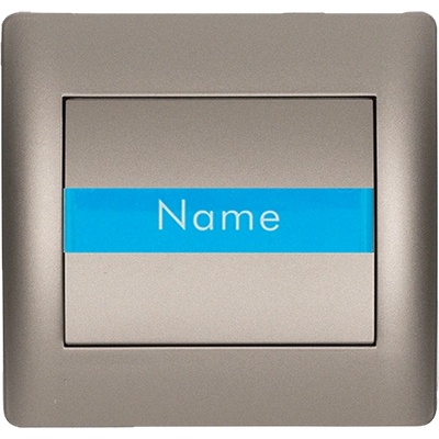 ELMARK Rhyme ЗbЪНЧЕb С ТАБЕЛКА СИВ МЕТАЛИК (11184b)