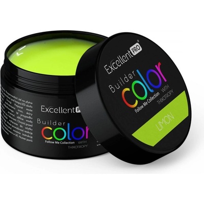 Excellent Pro stavební gel s tixotropy barevný limon 15 g