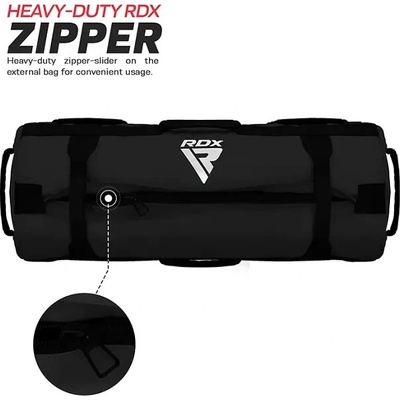 RDX Fitness pískový vak SANDBAG černý 22,7–56,7 kg - 50