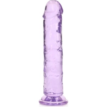 Image 1 of Shots Toys Джели дилдо Real Rock Crystal Clear 7" лилаво