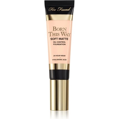Too Faced Born This Way Soft Matte Foundation zmatňujúci make-up Snow 30 ml