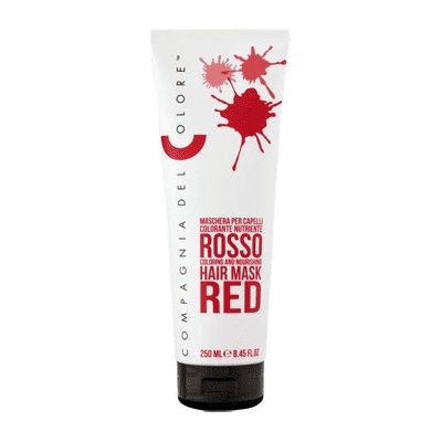 Compagnia Del Colore barevná maska na vlasy Red 250 ml