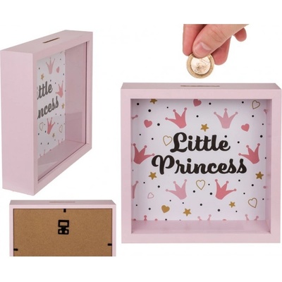 144458 Dřevěná pokladnička Little Princess