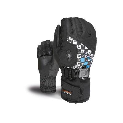 Rukavice Level ALPINE Black-White velikost 7