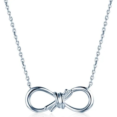 SAVICKI Колие със знак безкрайност Savicki: сребро
