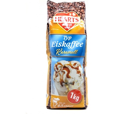 Hearts Ľadová káva s príchuťou karamel instantná 1 kg