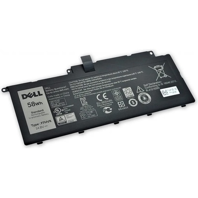 Hosowell F7HVR батерия за лаптоп Dell, 4 клетки, 14.4V, 3900mAh (D-BS-0092)
