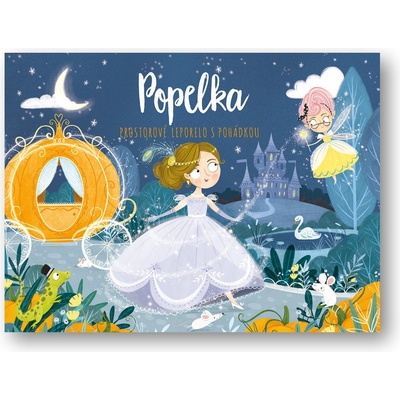 Popelka - prostorové leporelo s pohádkou
