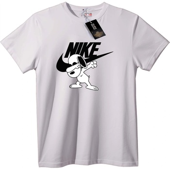 NOONEBRAND Тениска Snoopy Nike - 6XL, White