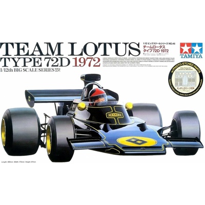 Tamiya Team Lotus Type 72D 1972 Limited Edition reedice 1:12