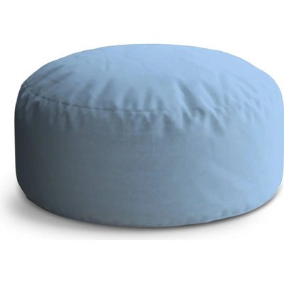 Sablio Taburet Circle Modrá sky blue: 38x48 cm