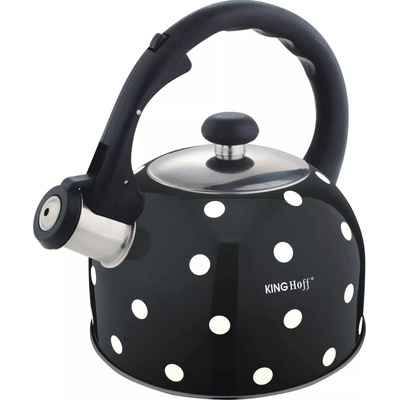 Kinghoff Varná kanvica čierna 2,6 l