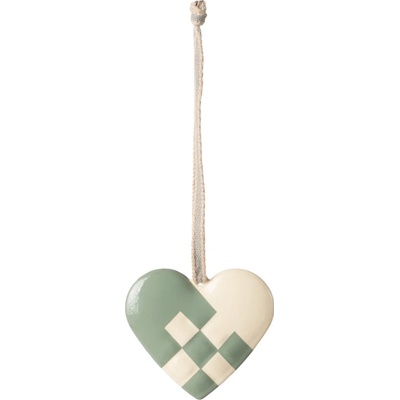 MAILEG Kovová ozdoba Heart mint S24