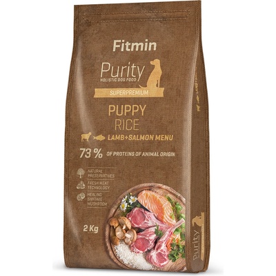Fitmin Purity Rice Puppy Lamb & Salmon 2 kg