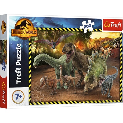 Trefl Jurský park Dinosaury 200 dielov