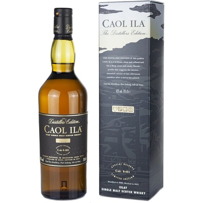 CAOL ILA THE DISTILLERS EDITION DOUBLE MATURED 2021 43% 0,7 l (kartón)