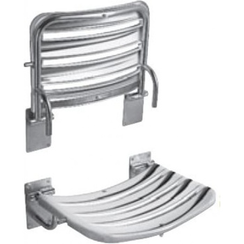 Jika Universum Sprchová sedačka 490 mm x 340 mm nehrdzavejúca oceľ H3897180030001